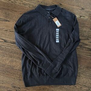 Lightweight men’s polo/sweater